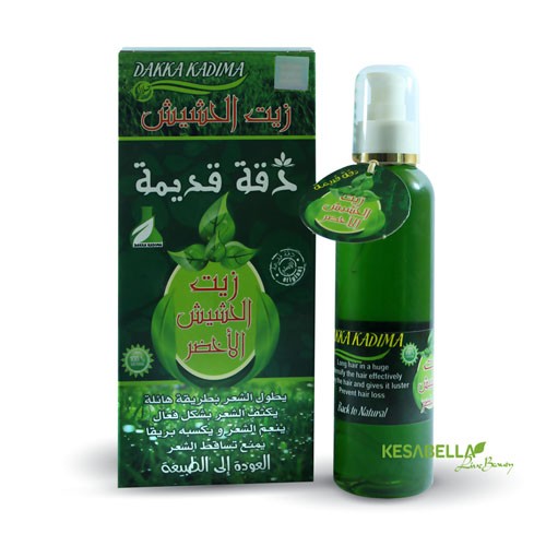 Green grass oil